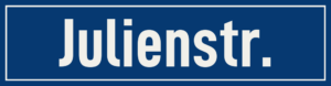 Straßenschild Julienstraße
