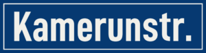 Straßenschild Kamerunstraße