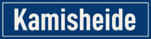 Straßenschild Kamisheide