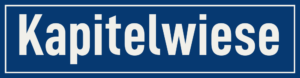Straßenschild Kapitelwiese