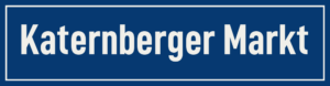 Straßenschild Katernberger Markt