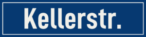 Straßenschild Kellerstraße