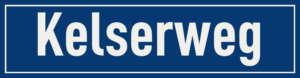 Straßenschild Kelserweg