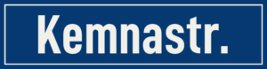Straßenschild Kemnastraße