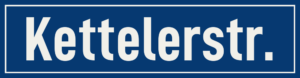 Straßenschild Kettelerstraße