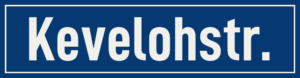 Straßenschild Kevelohstraße