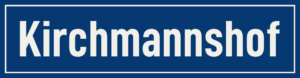 Straßenschild Kirchmannshof