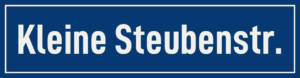 Straßenschild Kleine Steubenstraße