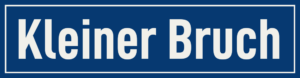 Straßenschild Kleiner Bruch
