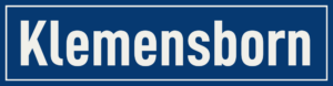 Straßenschild Klemensborn