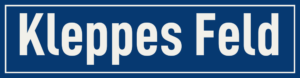 Straßenschild Kleppes Feld