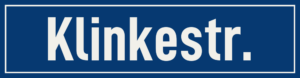 Straßenschild Klinkestraße
