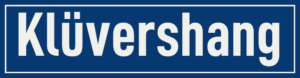 Straßenschild Klüvershang
