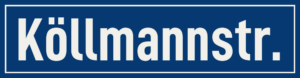 Straßenschild Köllmannstraße