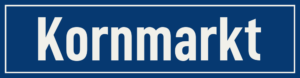 Straßenschild Kornmarkt