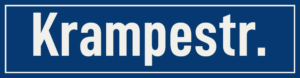 Straßenschild Krampestraße