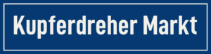 Straßenschild Kupferdreher Markt