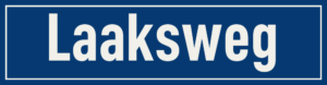 Straßenschild Laaksweg