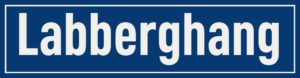 Straßenschild Labberghang