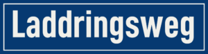 Straßenschild Laddringsweg