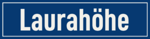 Straßenschild Laurahöhe