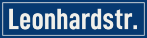 Straßenschild Leonhardstraße