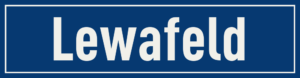Straßenschild Lewafeld