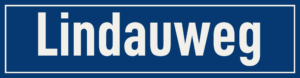 Straßenschild Lindauweg