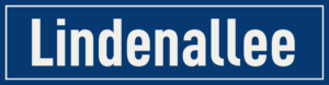 Straßenschild Lindenallee