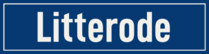 Straßenschild Litterode