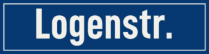 Straßenschild Logenstraße