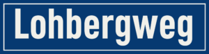 Straßenschild Lohbergweg