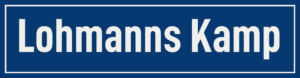 Straßenschild Lohmanns Kamp