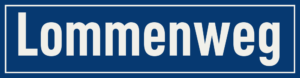 Straßenschild Lommenweg