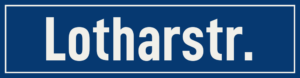 Straßenschild Lotharstraße