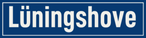 Straßenschild Lüningshove