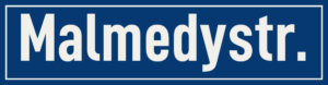 Straßenschild Malmedystraße