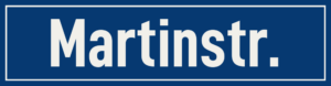 Straßenschild Martinstraße