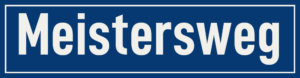 Straßenschild Meistersweg