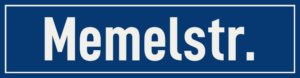 Straßenschild Memelstraße