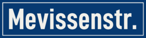 Straßenschild Mevissenstraße