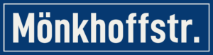 Straßenschild Mönkhoffstraße