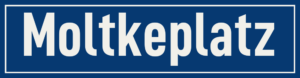 Straßenschild Moltkeplatz