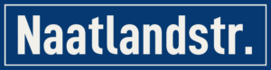Straßenschild Naatlandstraße