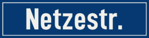 Straßenschild Netzestraße