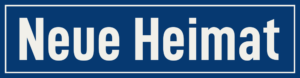 Straßenschild Neue Heimat