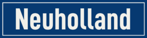 Straßenschild Neuholland
