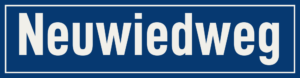Straßenschild Neuwiedweg