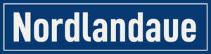 Straßenschild Nordlandaue