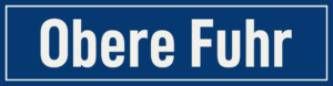 Straßenschild Obere Fuhr